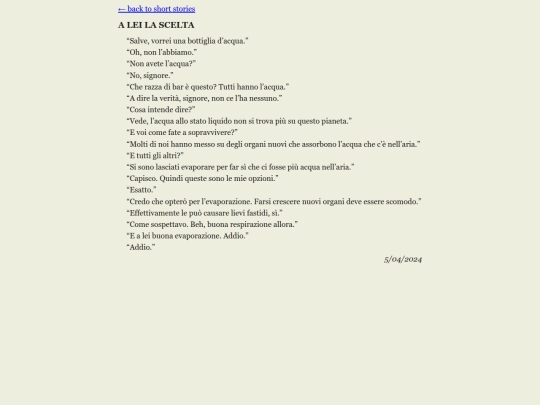 short_story_a_lei_la_scelta screenshot