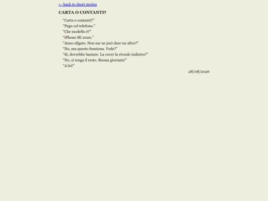 short_story_carta_o_contanti screenshot