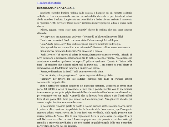 short_story_decorazioni_natalizie screenshot