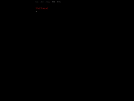 not_found screenshot