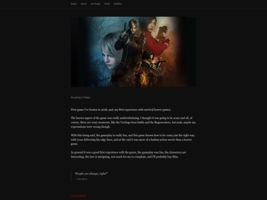 re4r screenshot