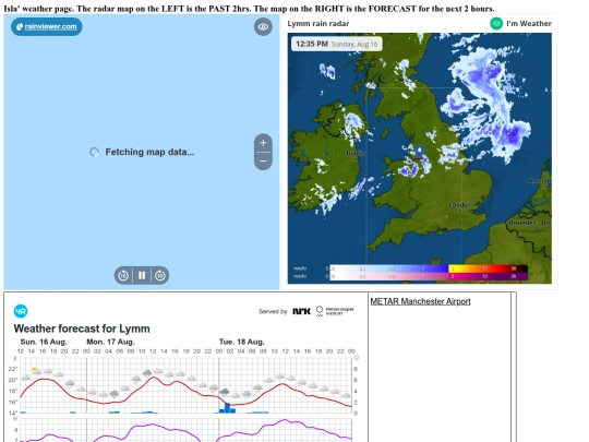weather screenshot