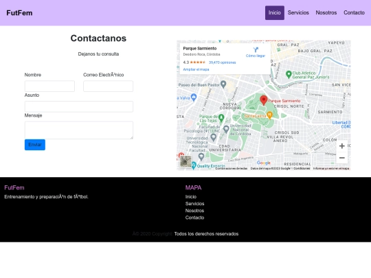 contacto screenshot