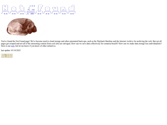blog/not_found screenshot