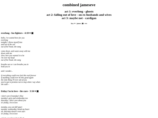 jameseve screenshot