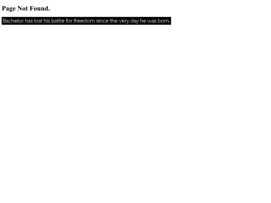 not_found screenshot