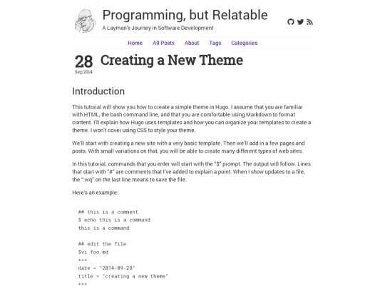 post/creating-a-new-theme screenshot