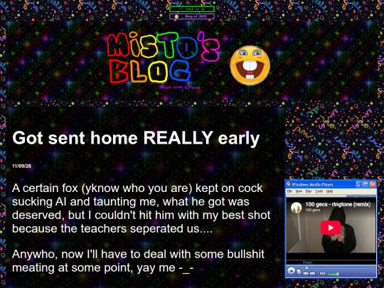 blog screenshot