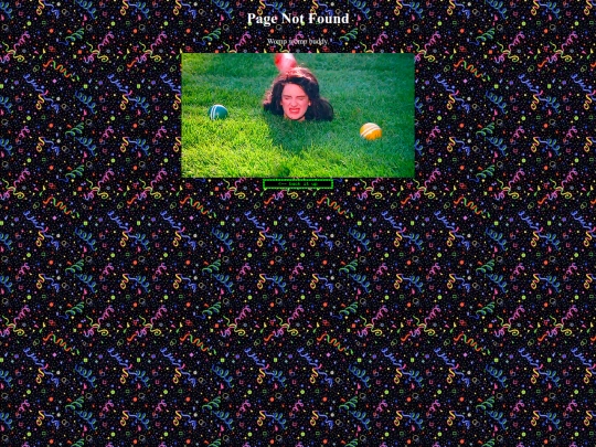 not_found screenshot