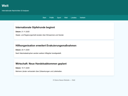 welt screenshot