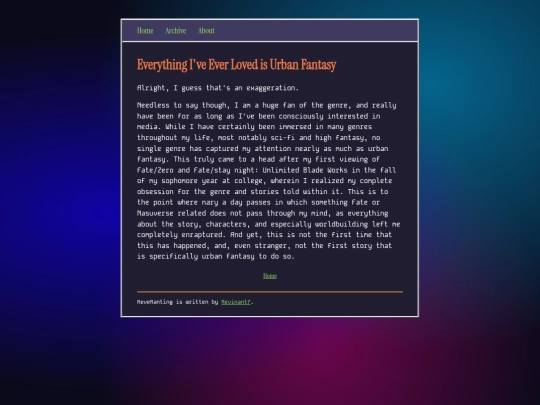 posts/2026-7-15-Everything-Ive-Ever-Loved-is-Urban-Fantasy screenshot