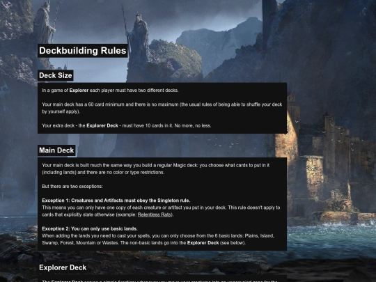 Campaign/deckbuilding screenshot