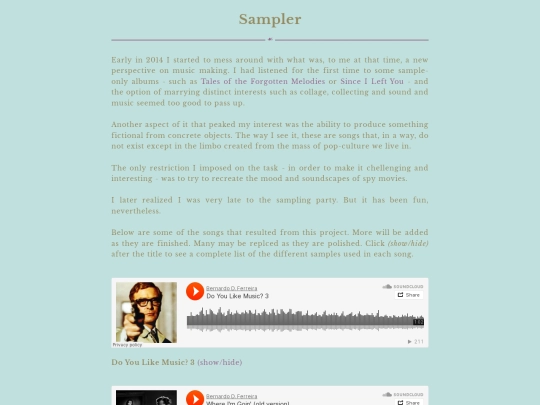 music/sampler screenshot