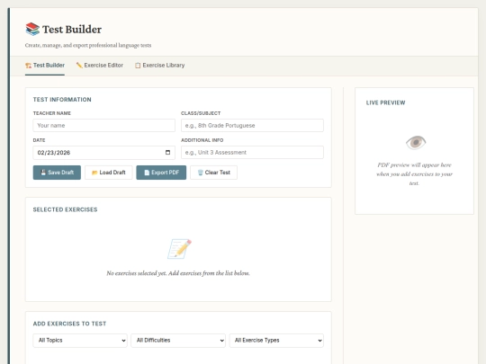 testbuilder2 screenshot