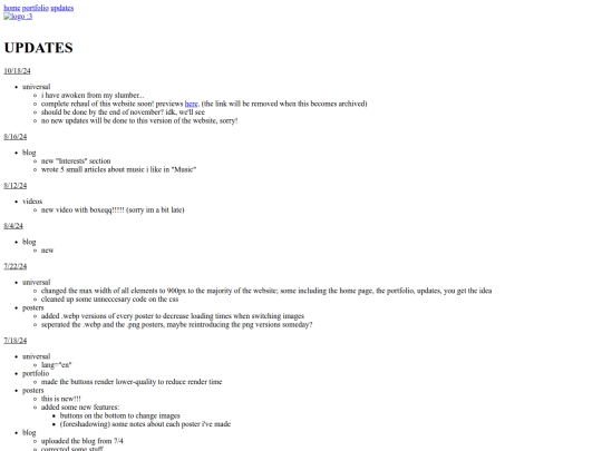 archive/v1/updates screenshot