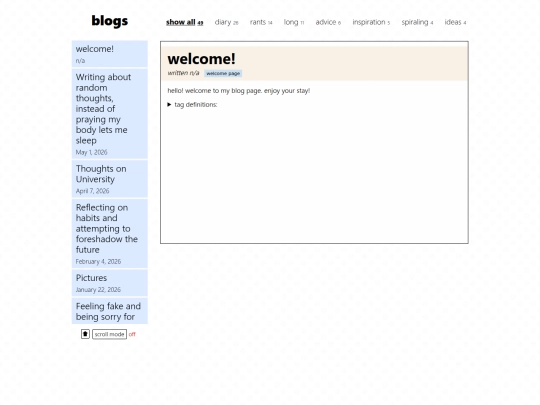 new-blog screenshot
