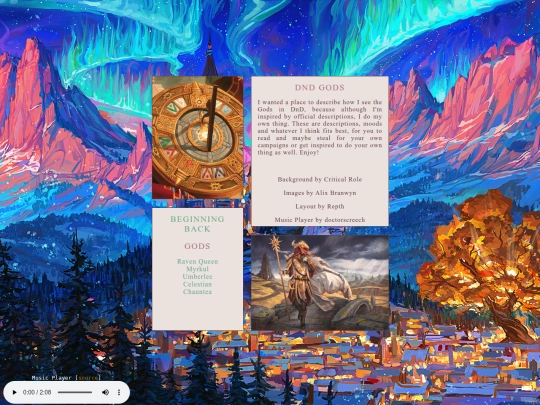Shrines/DNDGods screenshot