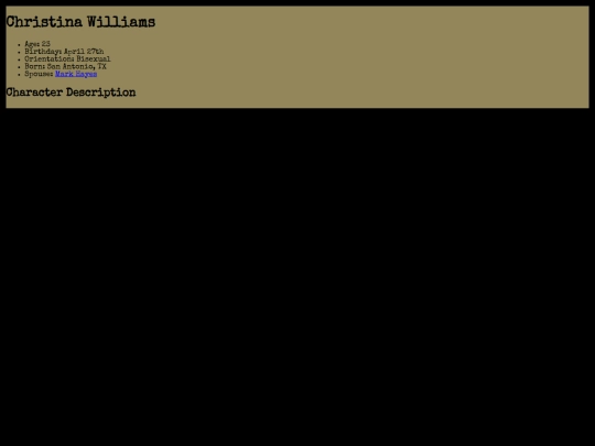 characters/christina screenshot