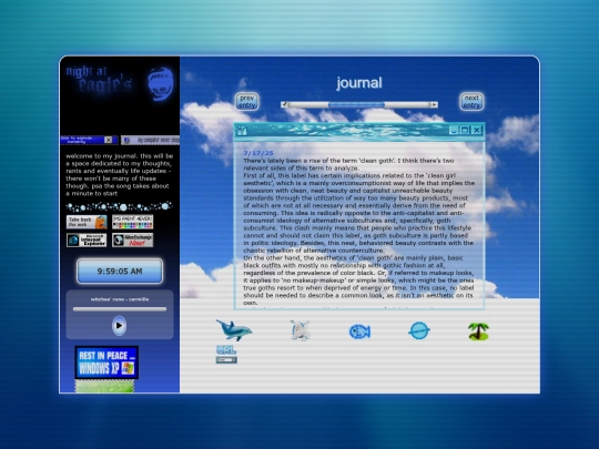 journal screenshot