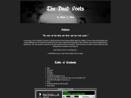 thedeadpoets screenshot