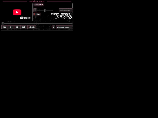 webdeck-player/wddp screenshot