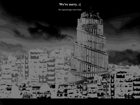 not_found screenshot