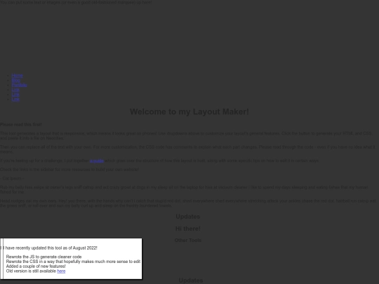 index screenshot
