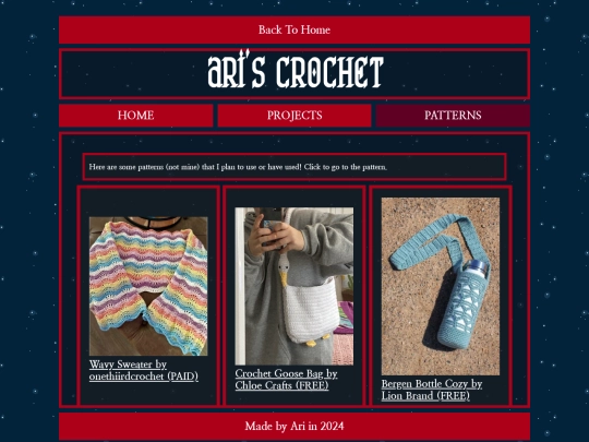 crochetPatterns screenshot