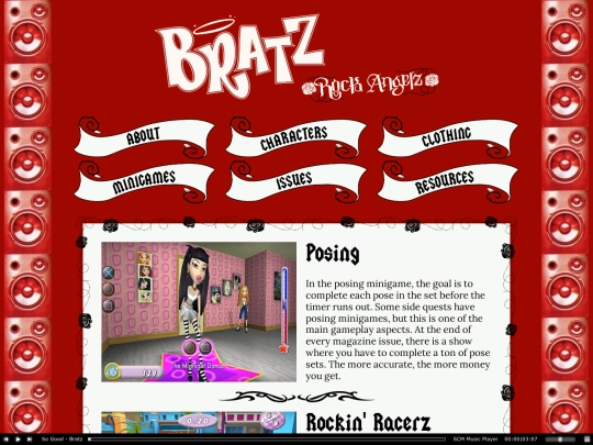 shrines/bratz/bratzraminigames screenshot
