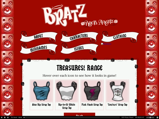 shrines/bratz/clothing/treasures/tops screenshot