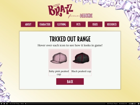 shrines/bratz/fd clothing/trickedout/hats screenshot