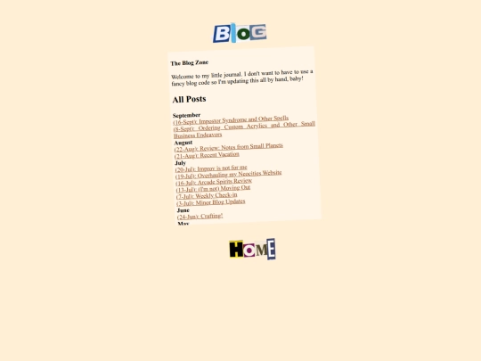 blog screenshot