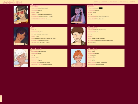 my ocs screenshot