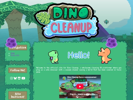 dinocleanup screenshot