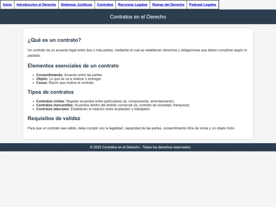 Contratos screenshot