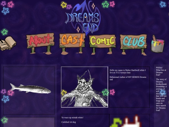 Website/About screenshot