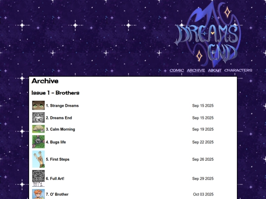 Website/archive screenshot