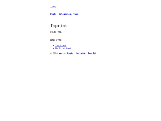 imprint screenshot