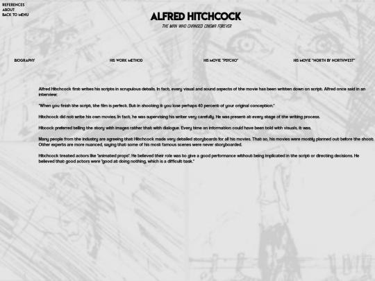 hitchcock/workm screenshot