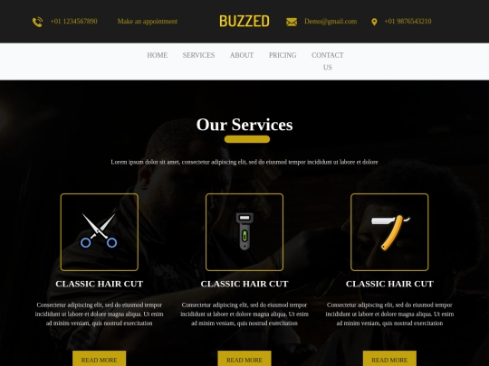 services screenshot