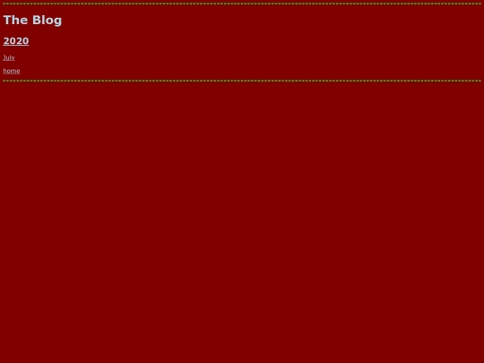 blog screenshot