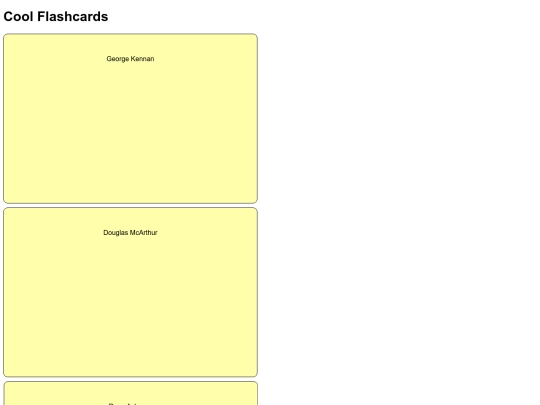 flashcards screenshot