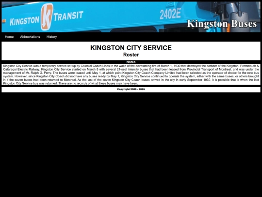 KCS/KCSroster screenshot