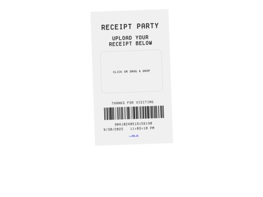 RECEIPT_PARTY screenshot