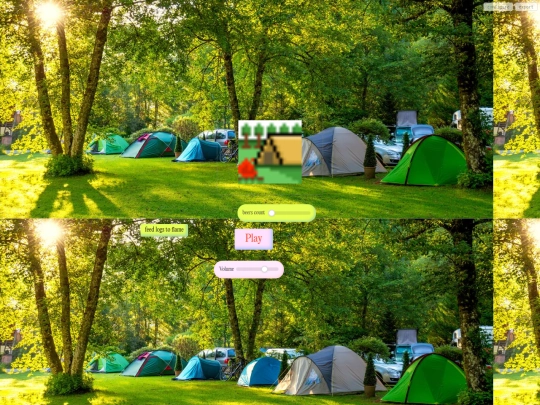 campsite screenshot