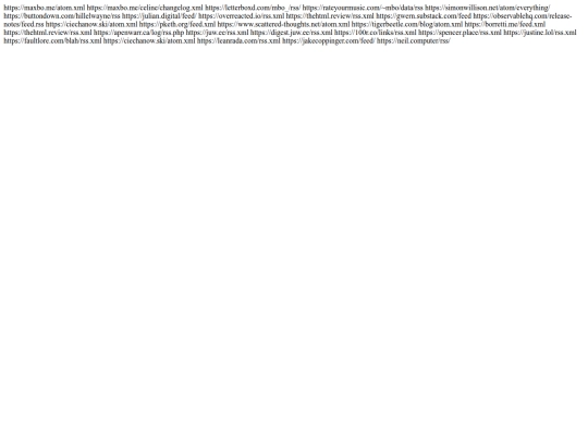 feeds screenshot