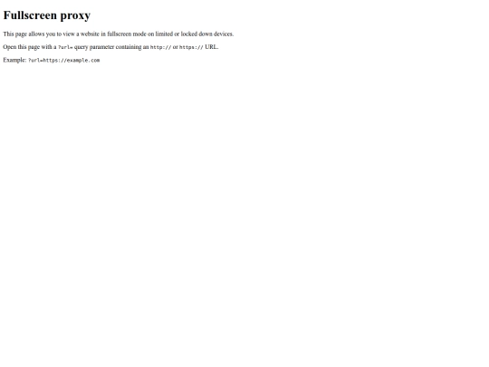 fullscreen-proxy screenshot