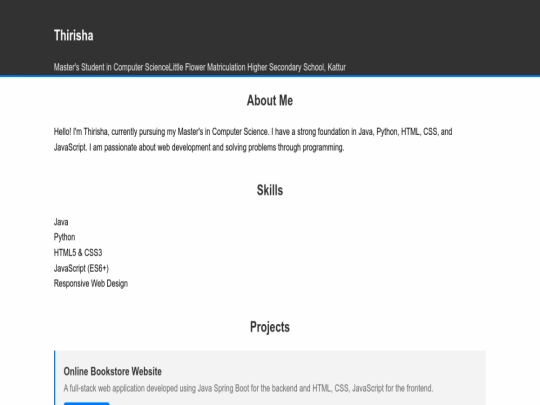 index screenshot
