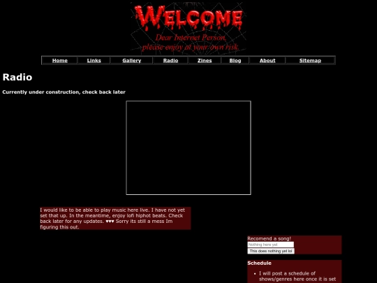 radio screenshot