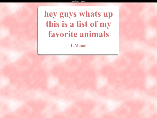 animels screenshot